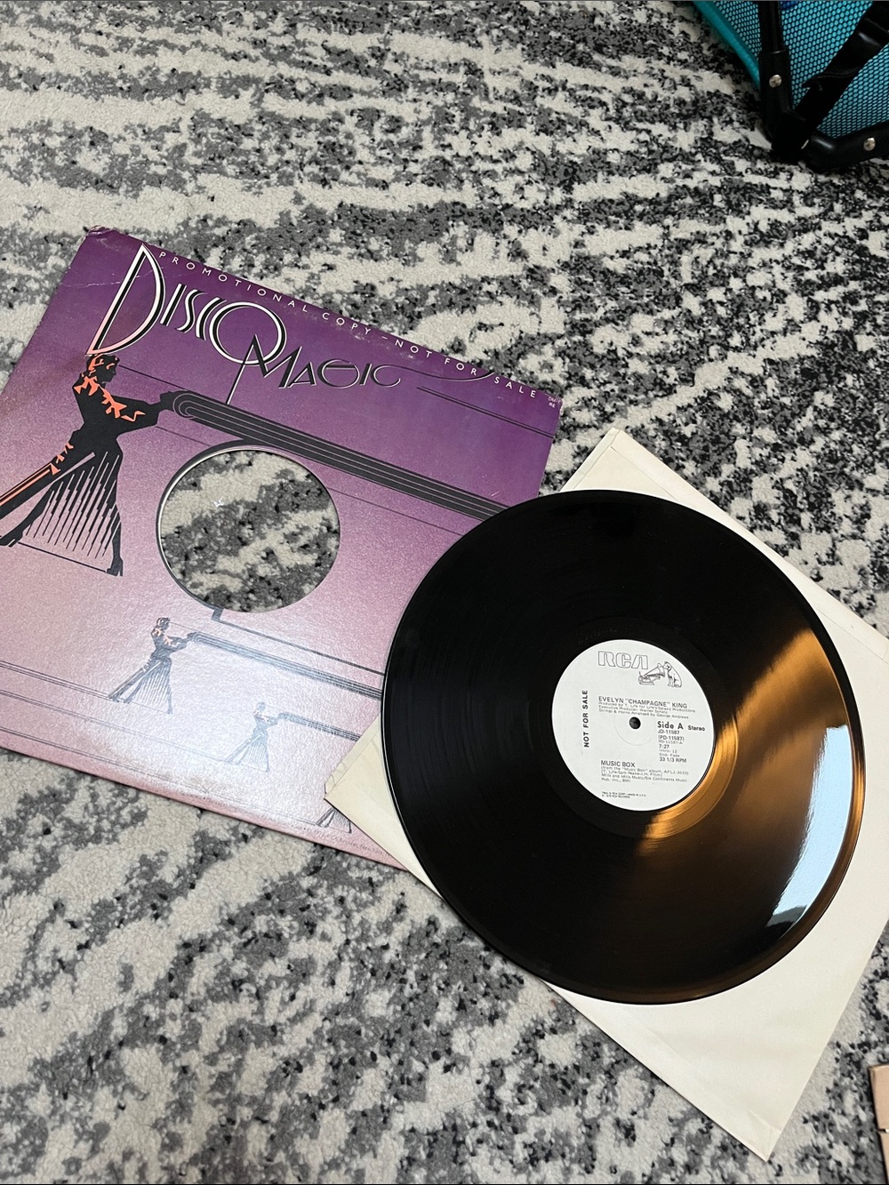 Discomagic Promotional Vinyl Record - Purple Sleeve